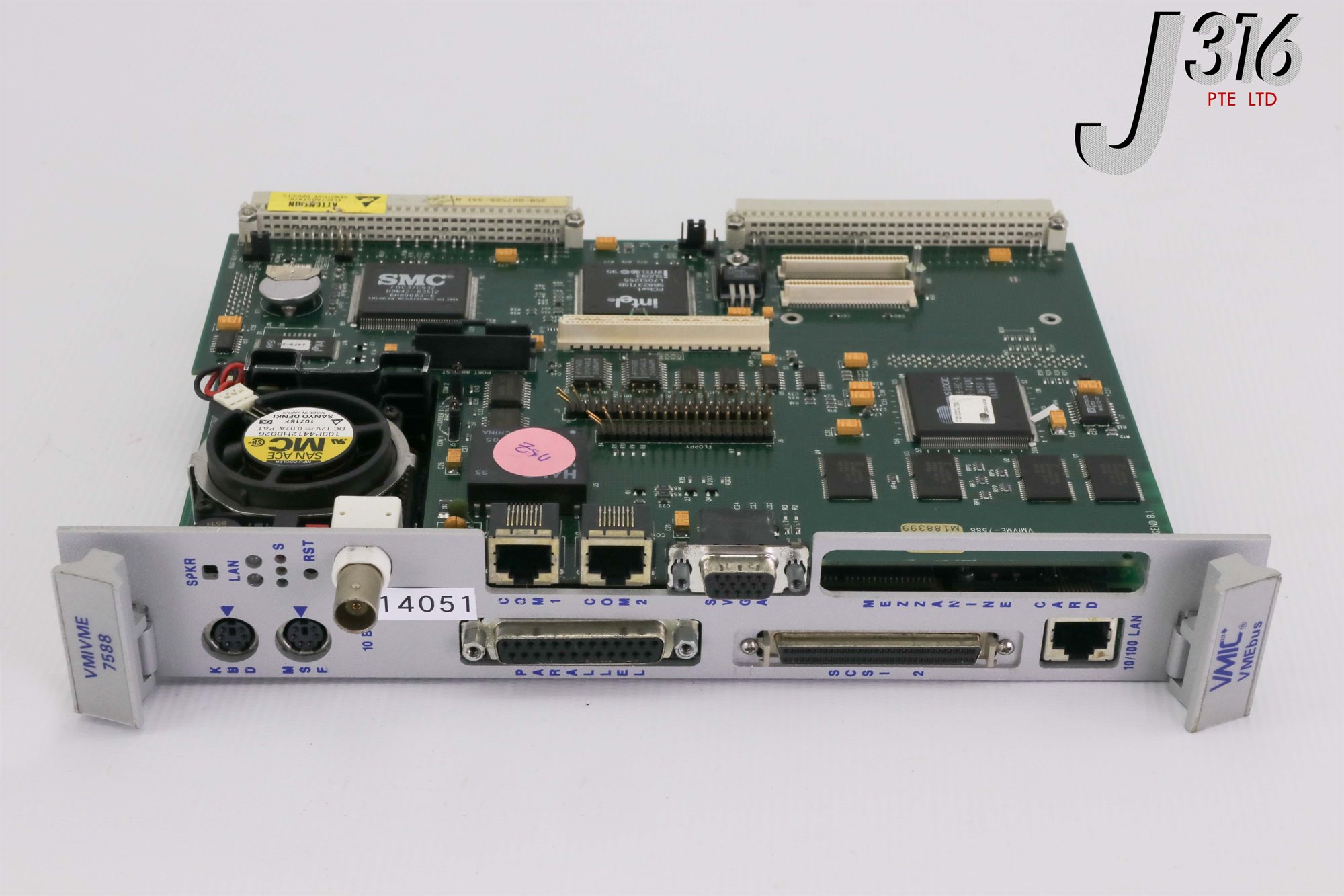 T！ 14051 VMIC PCB, SEMIVISION OPAL VMEBUS CPU MODULE W/ 320-250236